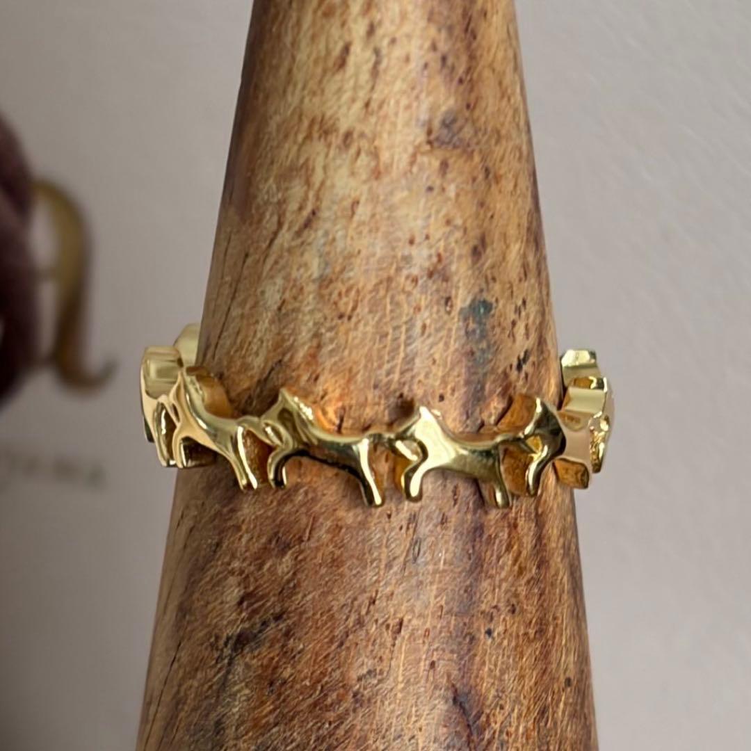 ヴァンドーム青山 馬 リング ギフトバッグ付き