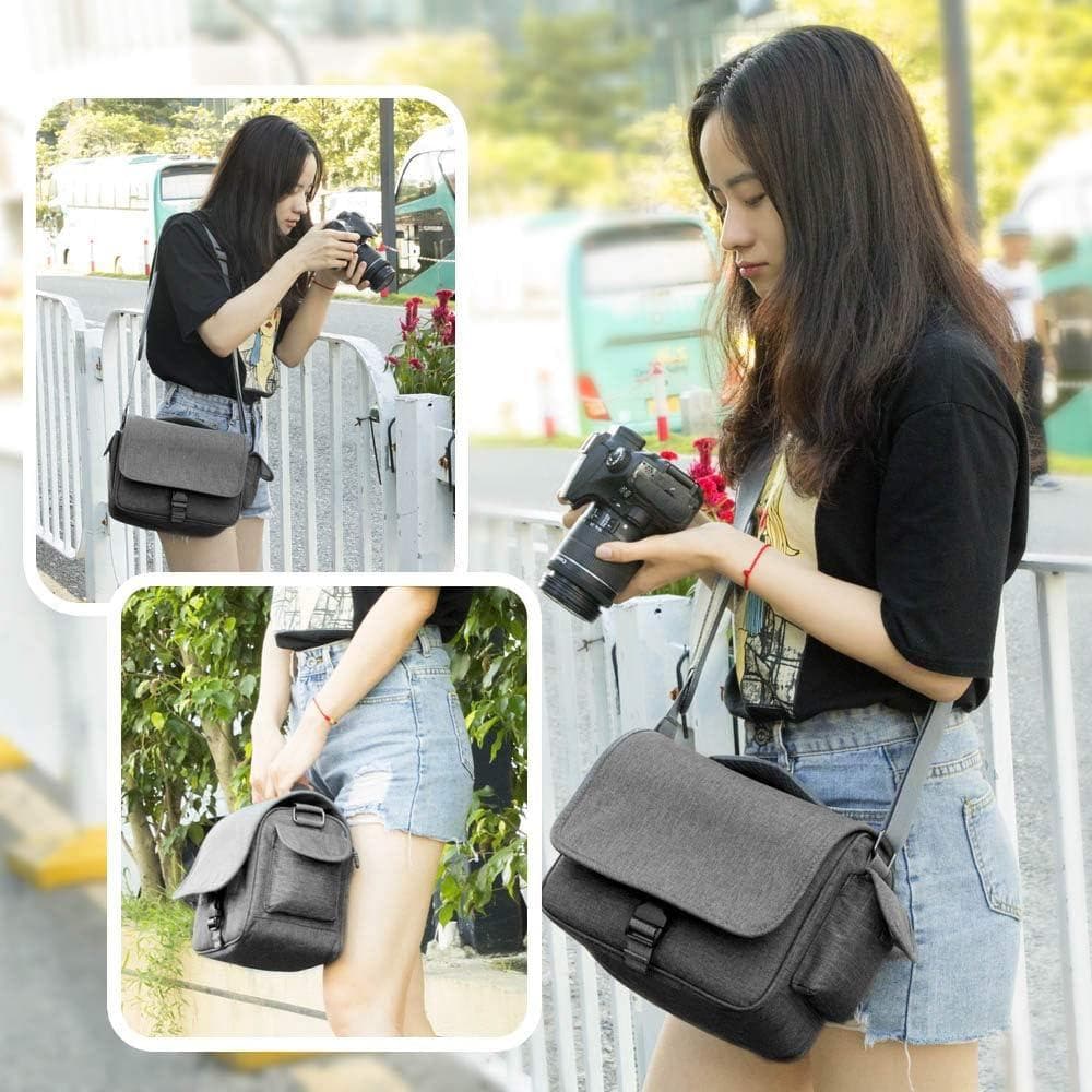 大容量 防水 撥水 カメラケース 2way 多機能 スリングバッグ リュック