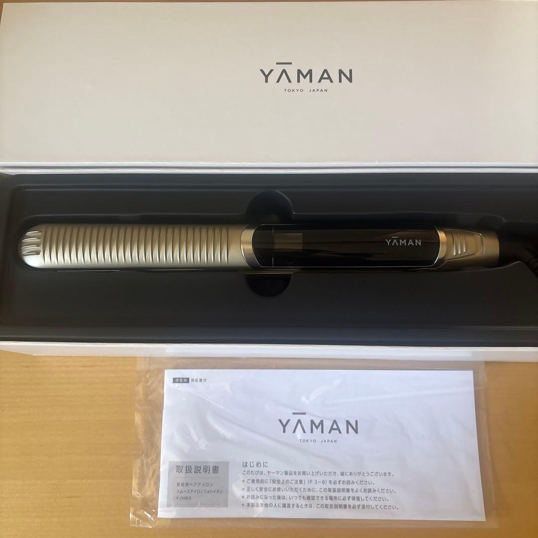 YAMAN ストレートヘアアイロン ゴールド