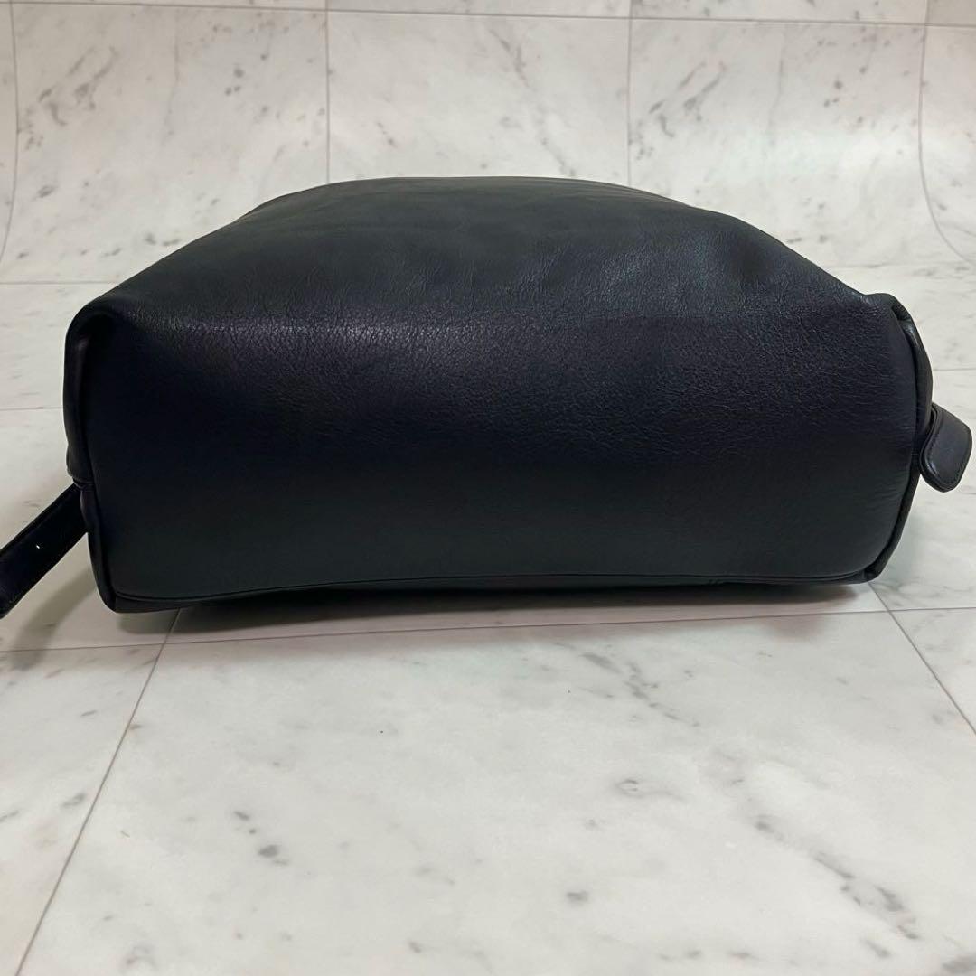 ear PAPILLONNER イアパピヨネ レザー スクエア リュック 黒