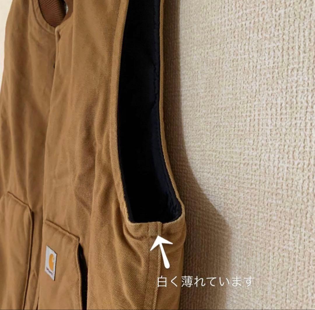 Carhartt カーハート ベスト ブラウン サイズM
