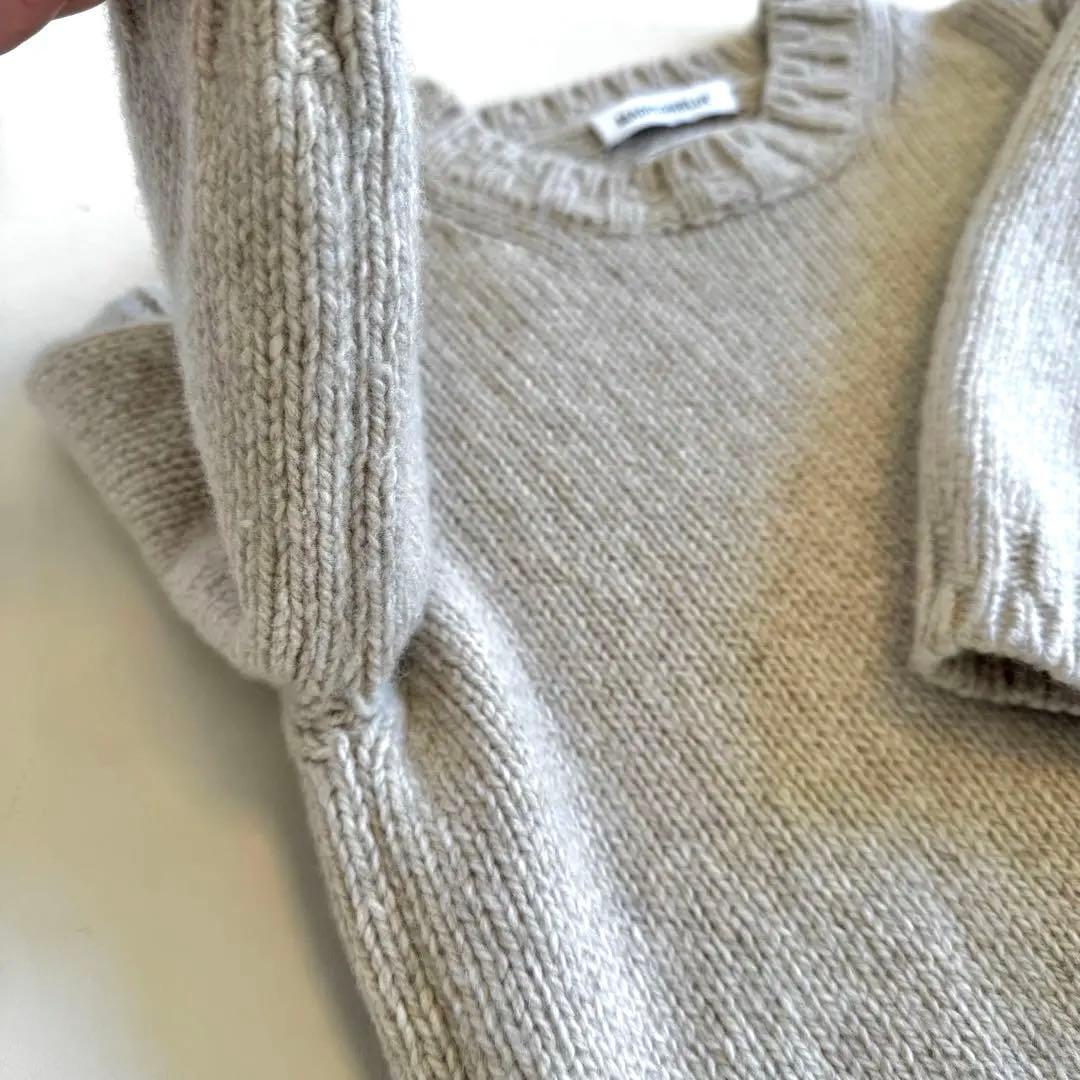 【超美品✨】MADISONBLUE/マディソンブルー 半袖ニット 00 ベージュ