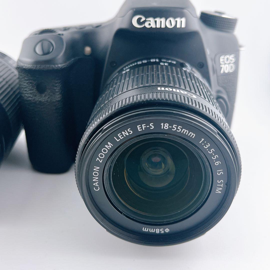 CANON EOS 70D ダブルズームレンズキット