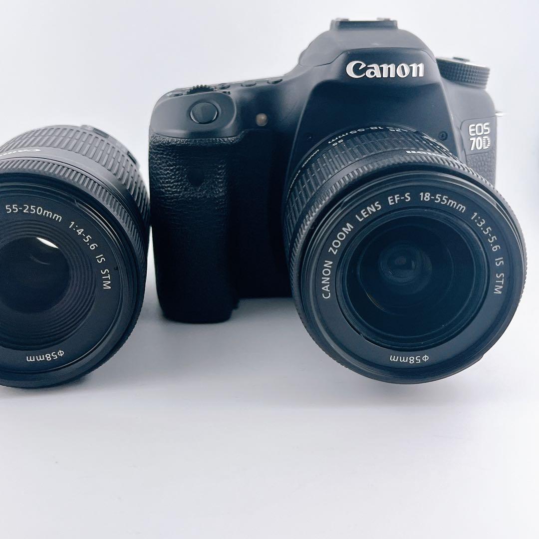 CANON EOS 70D ダブルズームレンズキット