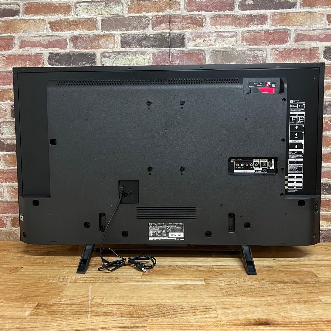 SONY 43V型 4K 液晶テレビ BRAVIA KJ-43X8300D