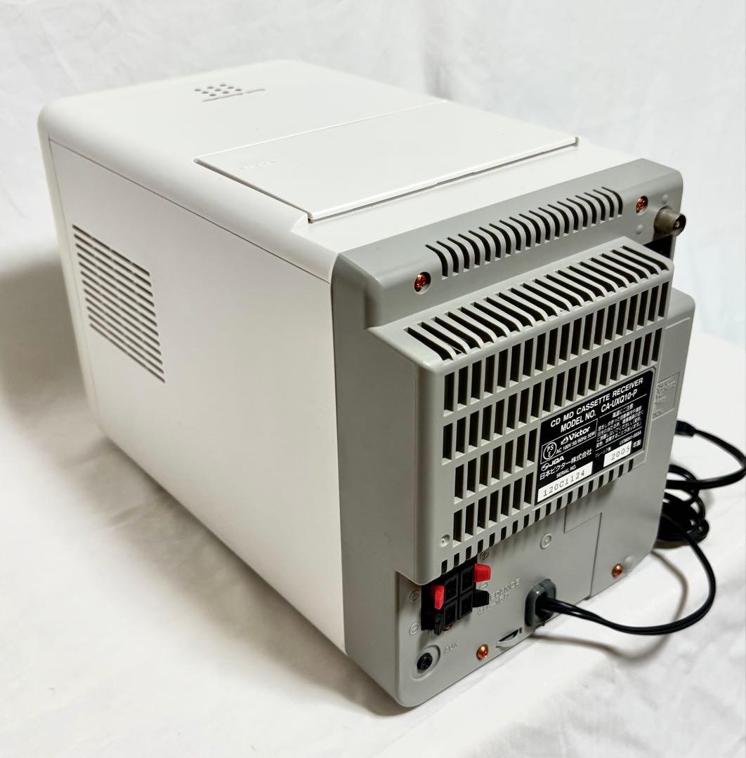 Victor CD/MDコンポ UX-Q10 ピンク 2005年製