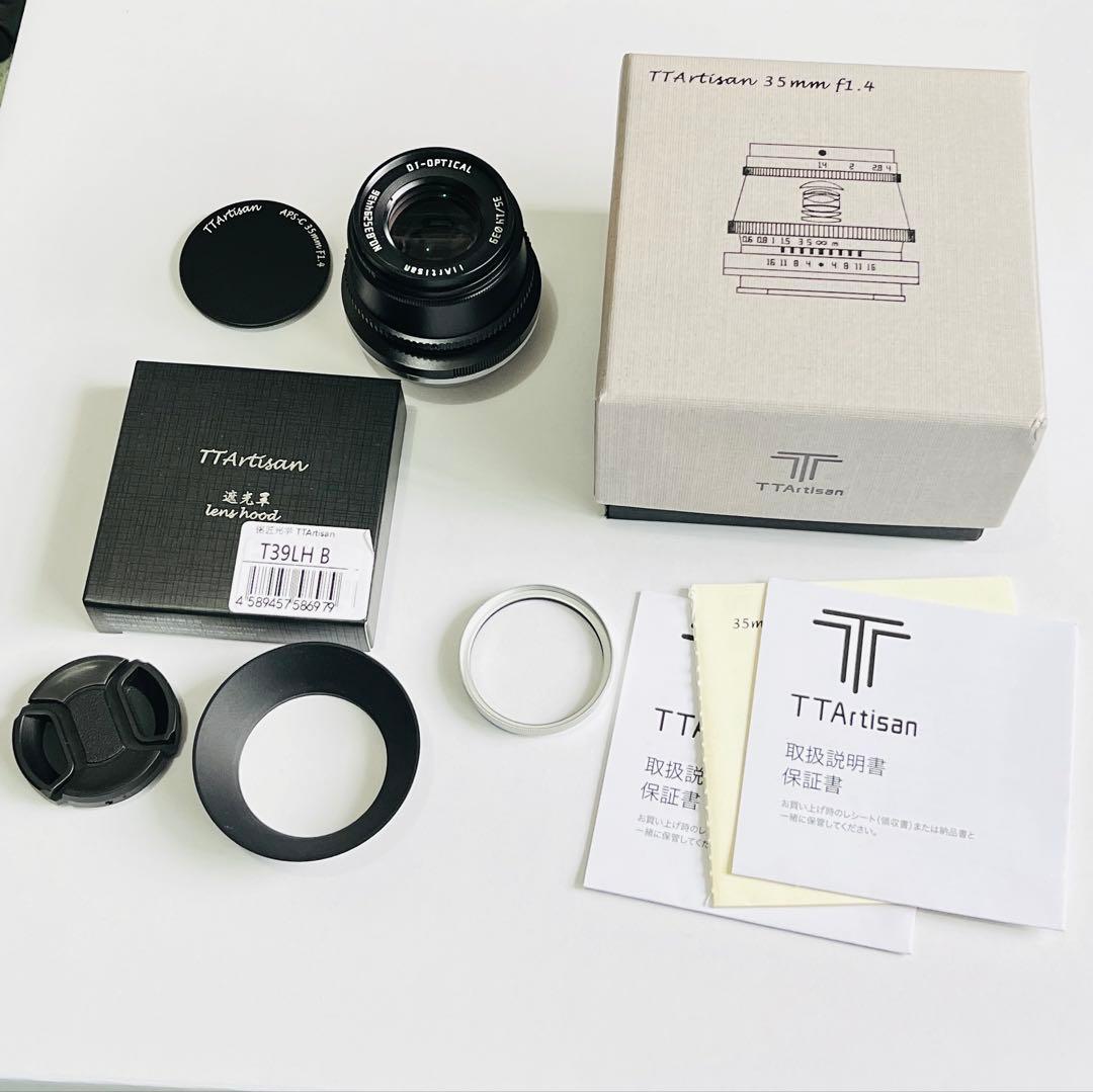 TTArtisan 35mm F1.4 単焦点レンズ(Ｘマウント用)