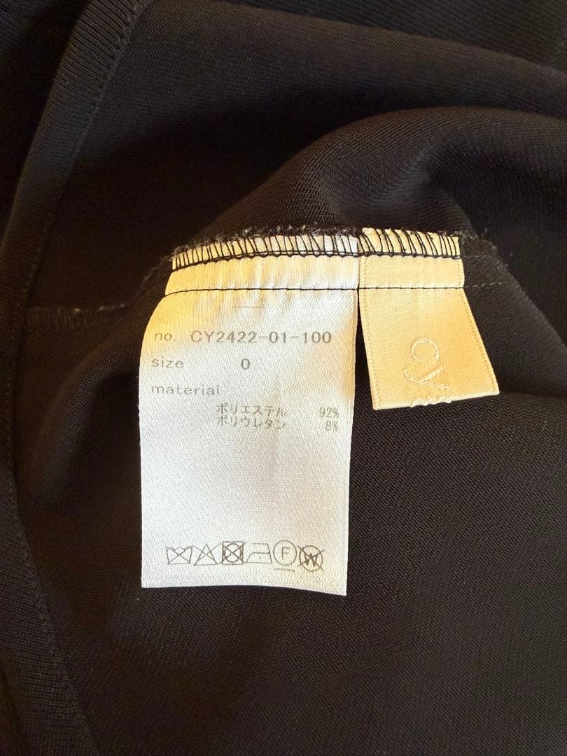 シーニュ cygme ハートカットトップス Caroline ブラック