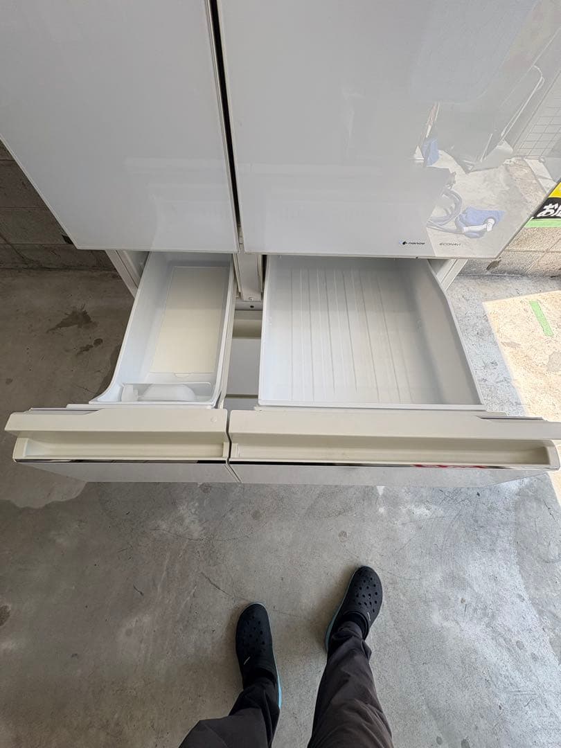 配送設置まで/パナソニック6ドア冷蔵庫