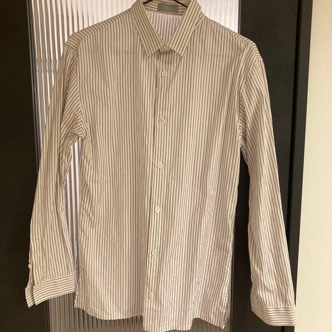 Dior ストライプ 長袖シャツ
