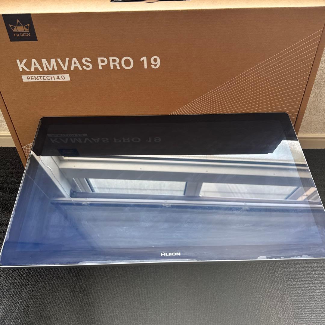 KAMVAS PRO 19 付属品完備　スタンドST100A付　左手デバイス付