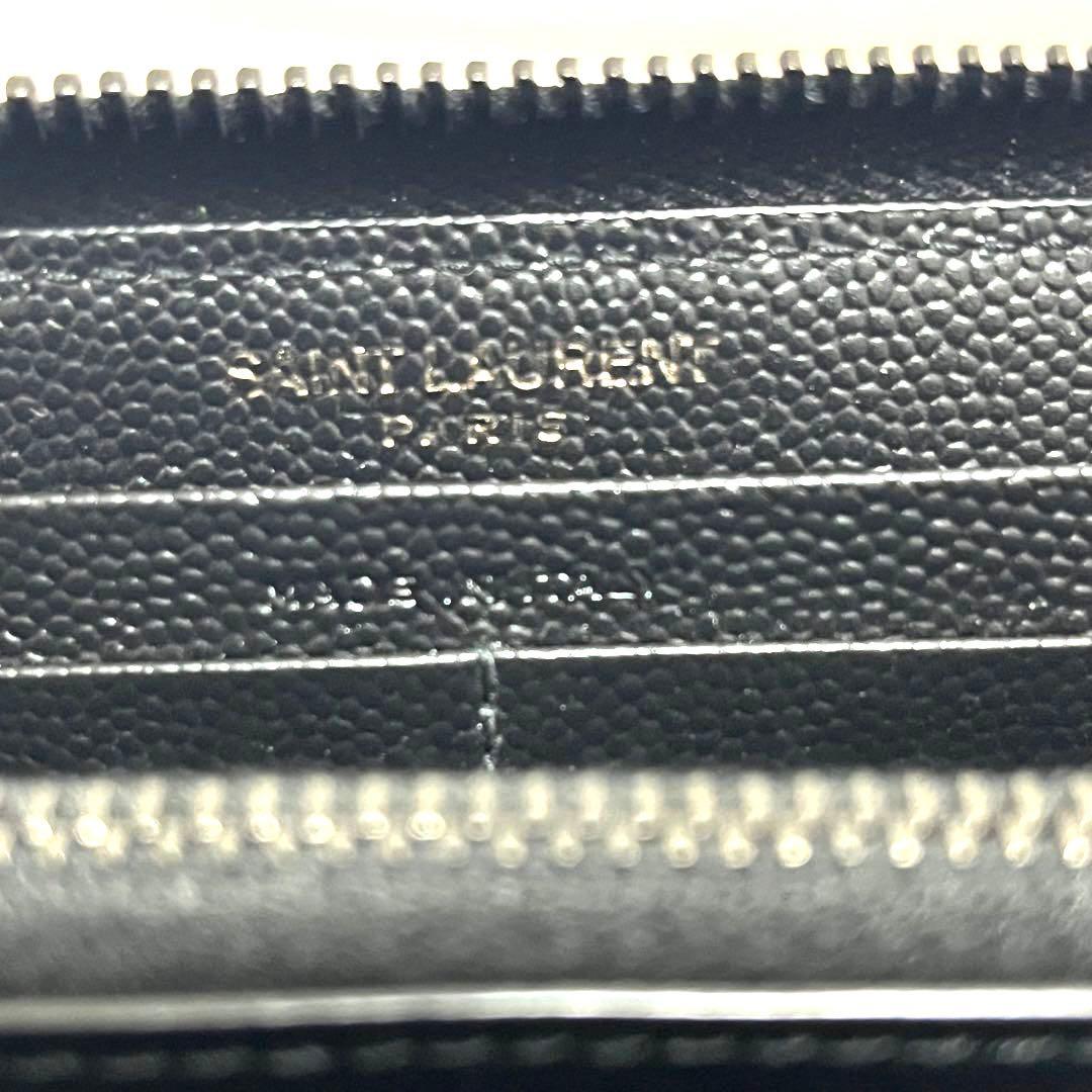 【値下げ中】【極美品】SAINT LAURENT サンローラン カサンドラ長財布