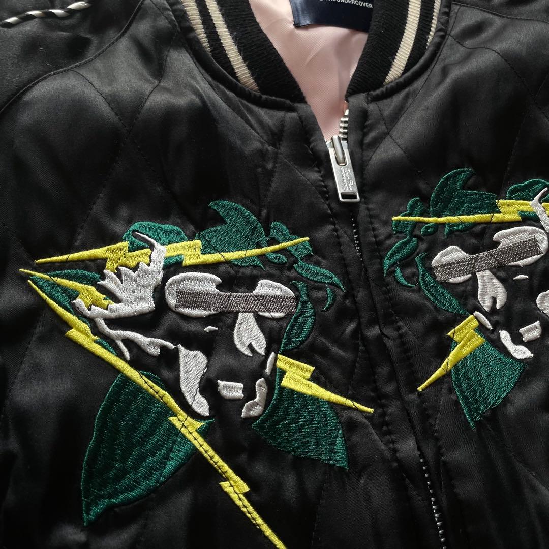 アンダーカバー 中綿入り 刺繍 キルティング スカジャン size 2