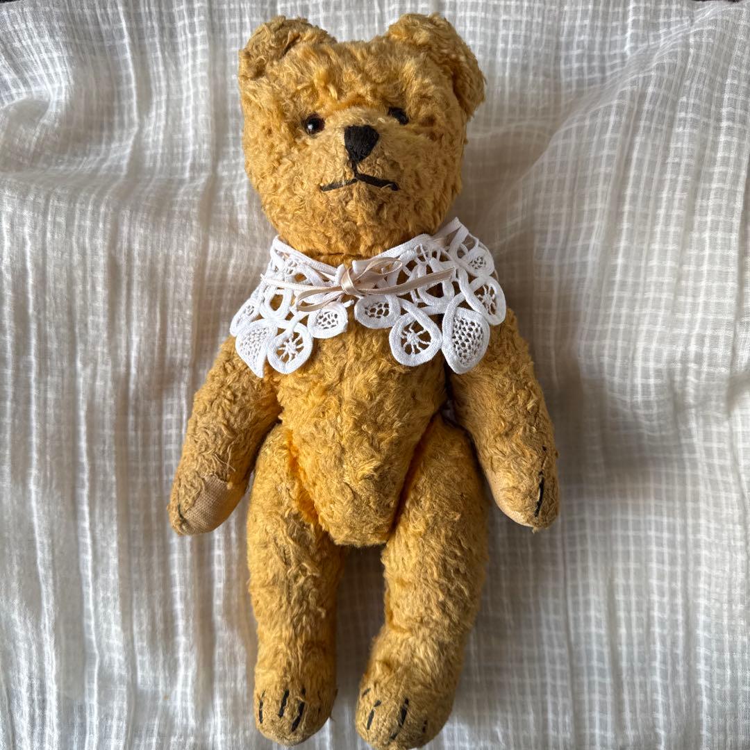 イギリスアンティークベア　テディベア　イギリスヴィンテージベア