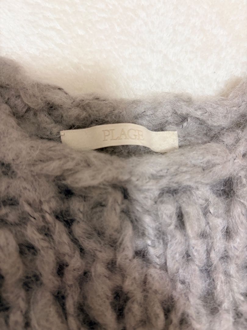 Page HAND KNIT ジャンボタム プルオーバー