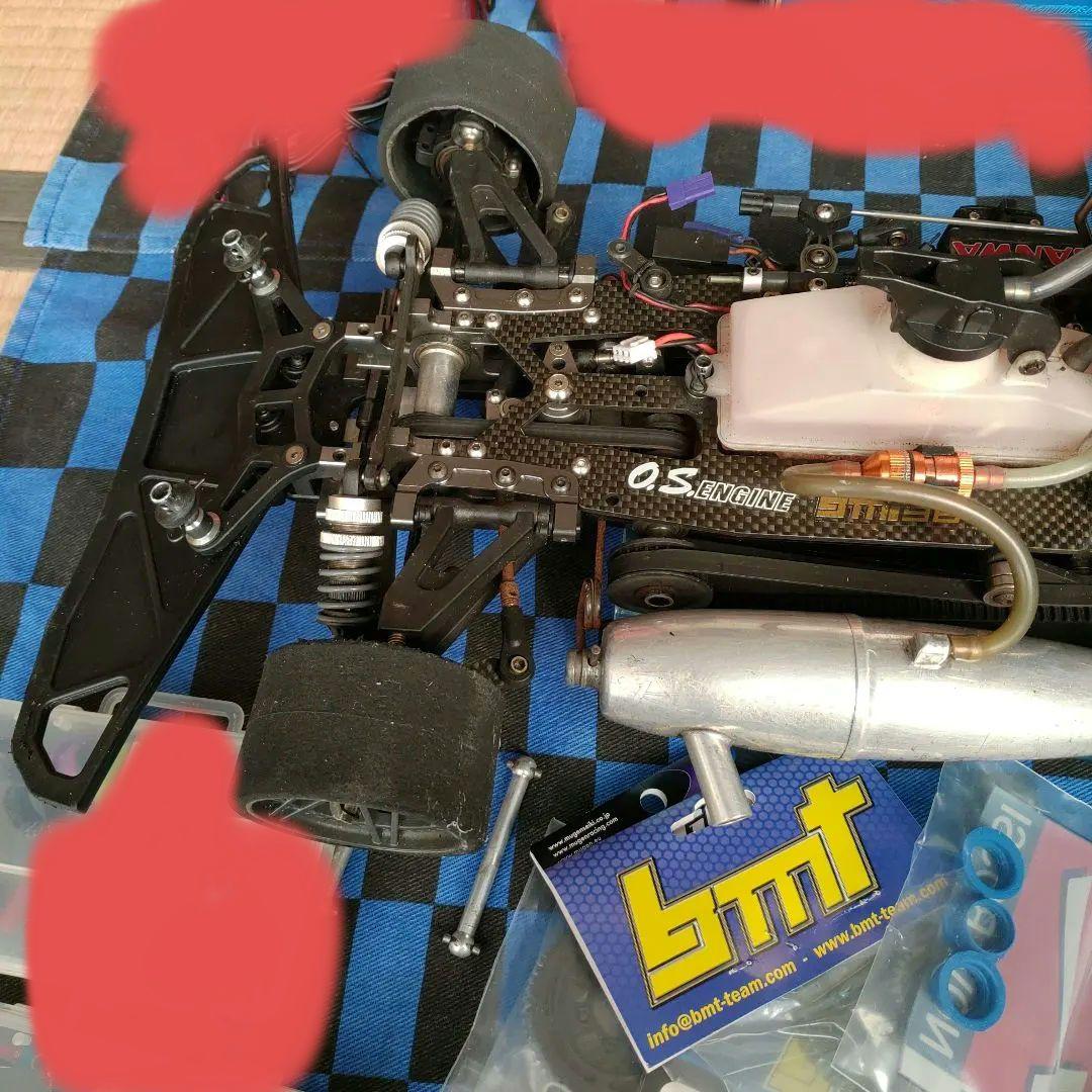 BMT 1/8レーシング　O.S　21XZ-B 動作可能な中古品！