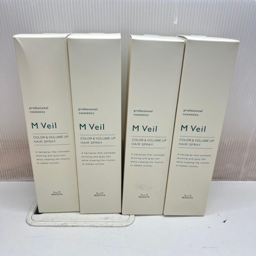 ムコタ Mヴェール ナチュラルブラック 染毛料 100g×4