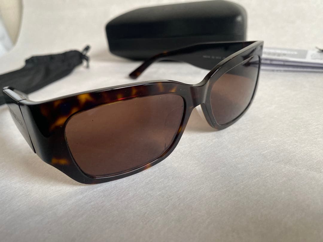 BALENCIAGA ブラウン サングラス ケース付き