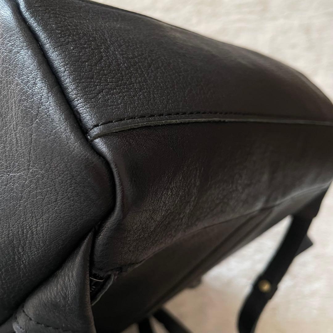 kissora キソラ リュック レザー バックパック　ブラック　日本製