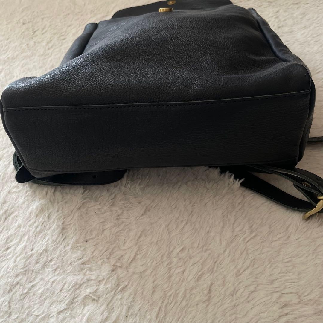 kissora キソラ リュック レザー バックパック　ブラック　日本製