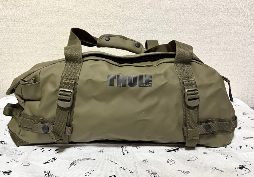 THULE CHASM 40L ダッフルバッグ ディープカーキ