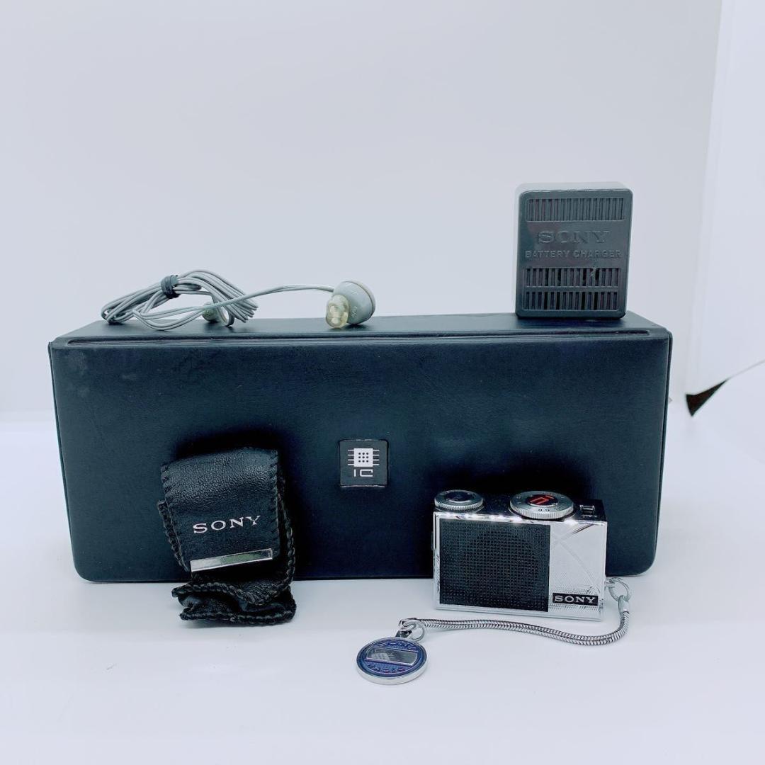 SONY ラジオ　レトロ　ICR-90 ソニー　MK0195