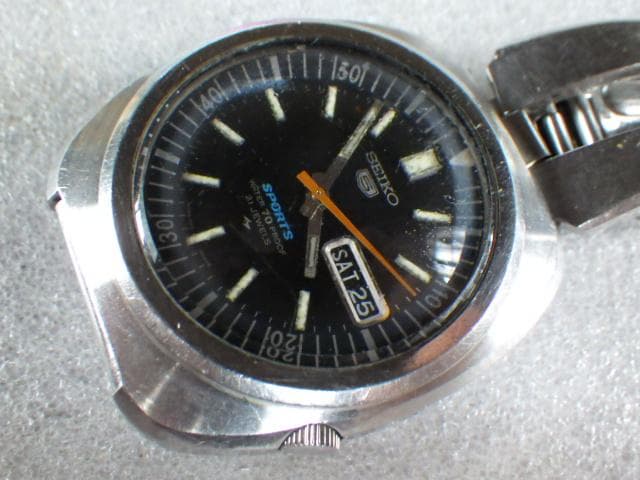 S*y様 1970年製　セイコー　５スポーツ　自動巻き　21石　7019-600