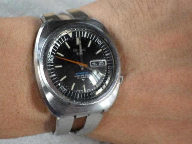 S*y様 1970年製　セイコー　５スポーツ　自動巻き　21石　7019-600