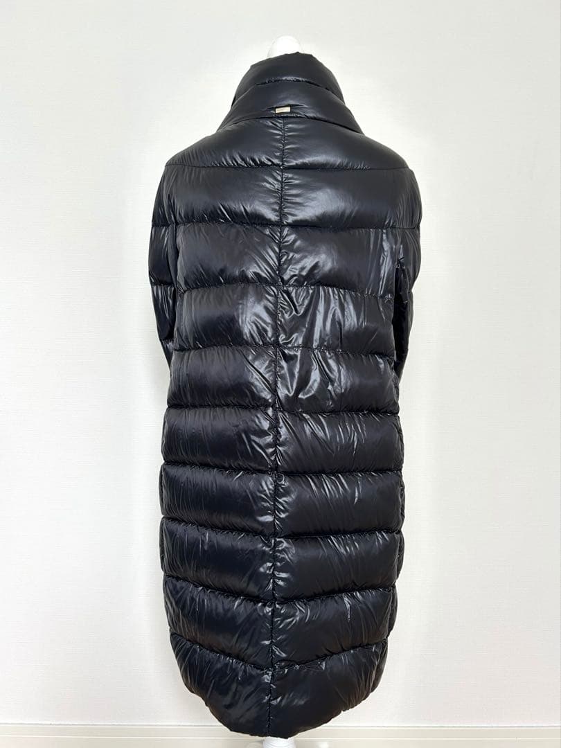HERNO ヘルノ　ロングダウンコート 40サイズ　ブラック