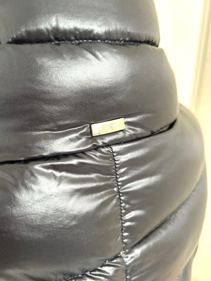 HERNO ヘルノ　ロングダウンコート 40サイズ　ブラック