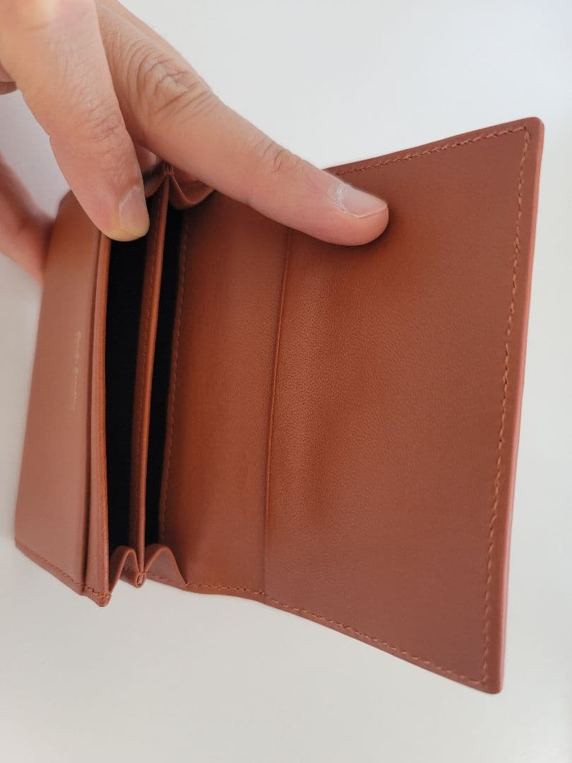 <新品*未使用> Paul Smith ブラウンレザー 名刺入れ 箱あり