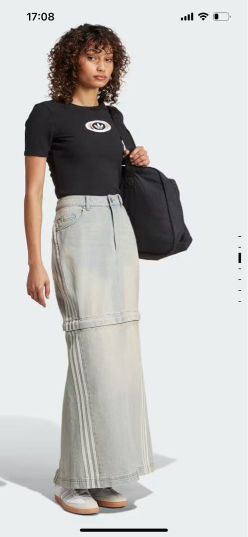 adidas Adilenium シーズン 3 3-In-1 デニムスカート