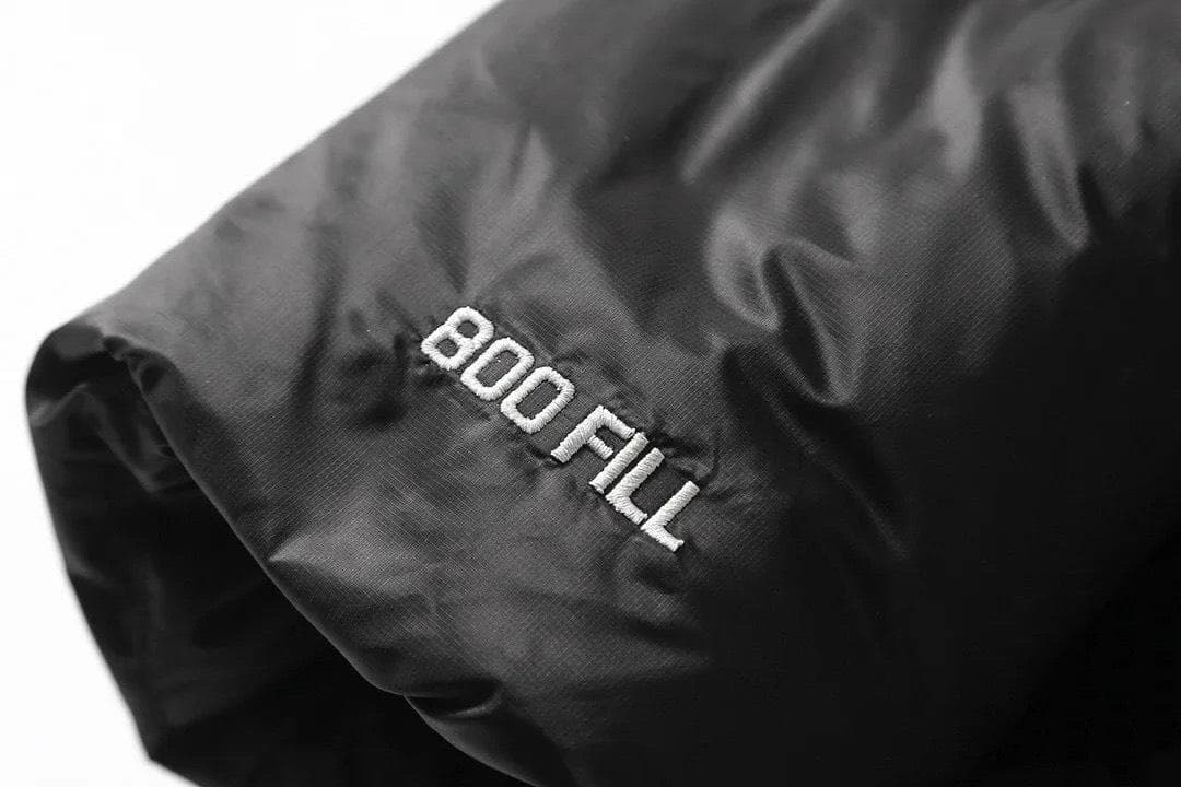 Stussy ジャケット ダウンジャケット 刺繍 Lサイズ グレー/ブラック