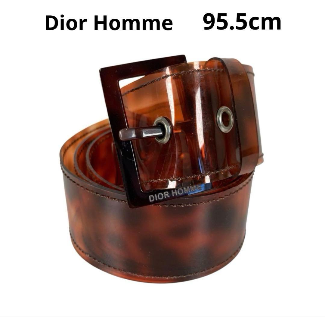 Dior Homme ディオールオム エディ ブラウン ベルト