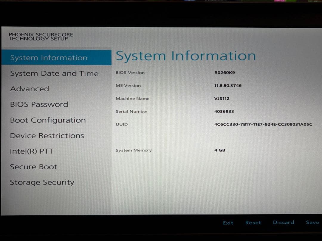 Windowsノート本体 VAIO S11 VJS112C11N Core i5 7200U 4GB