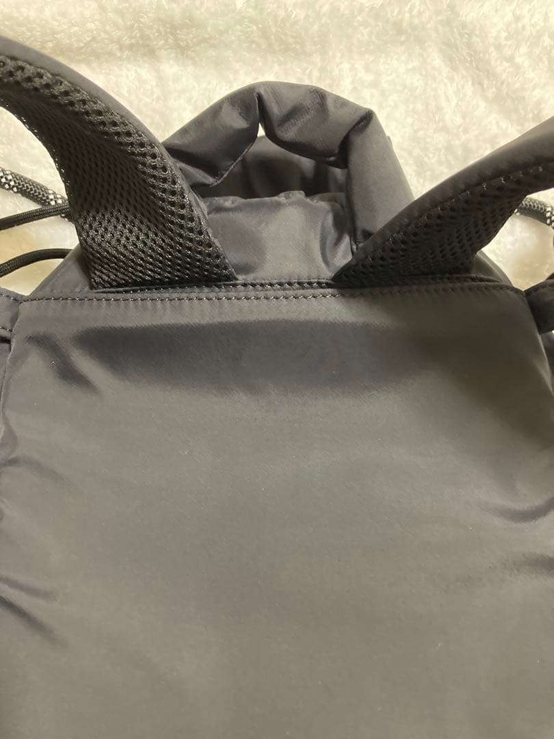 emmi 撥水性　リュックバックパック　３WAY ブラック　黒