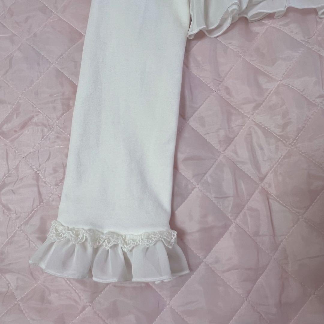 Angelic Pretty ボレロ　カーディガン　レース　リボン　ホワイト