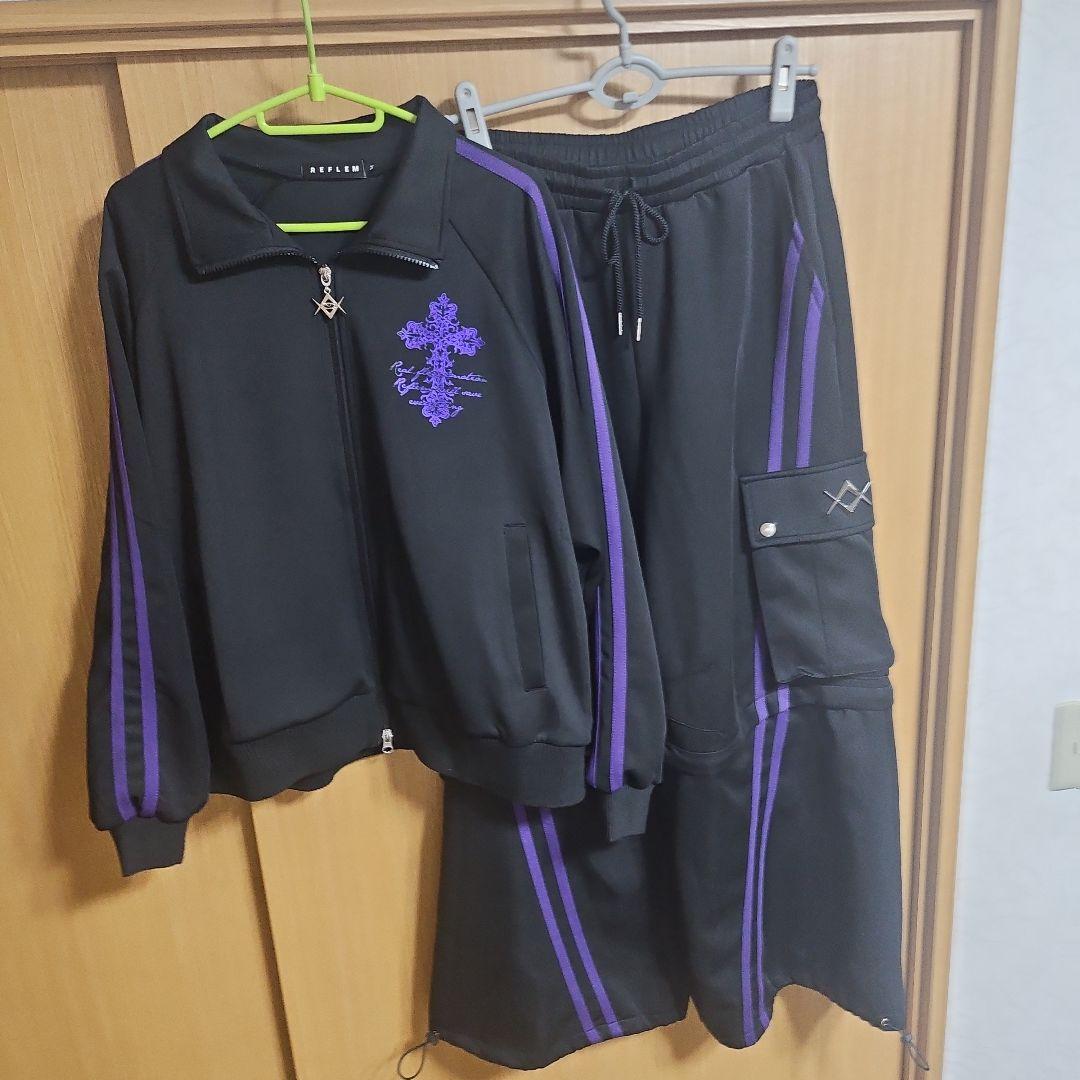 REFLEM/レフレム　ブラック×パープル　ジャージ