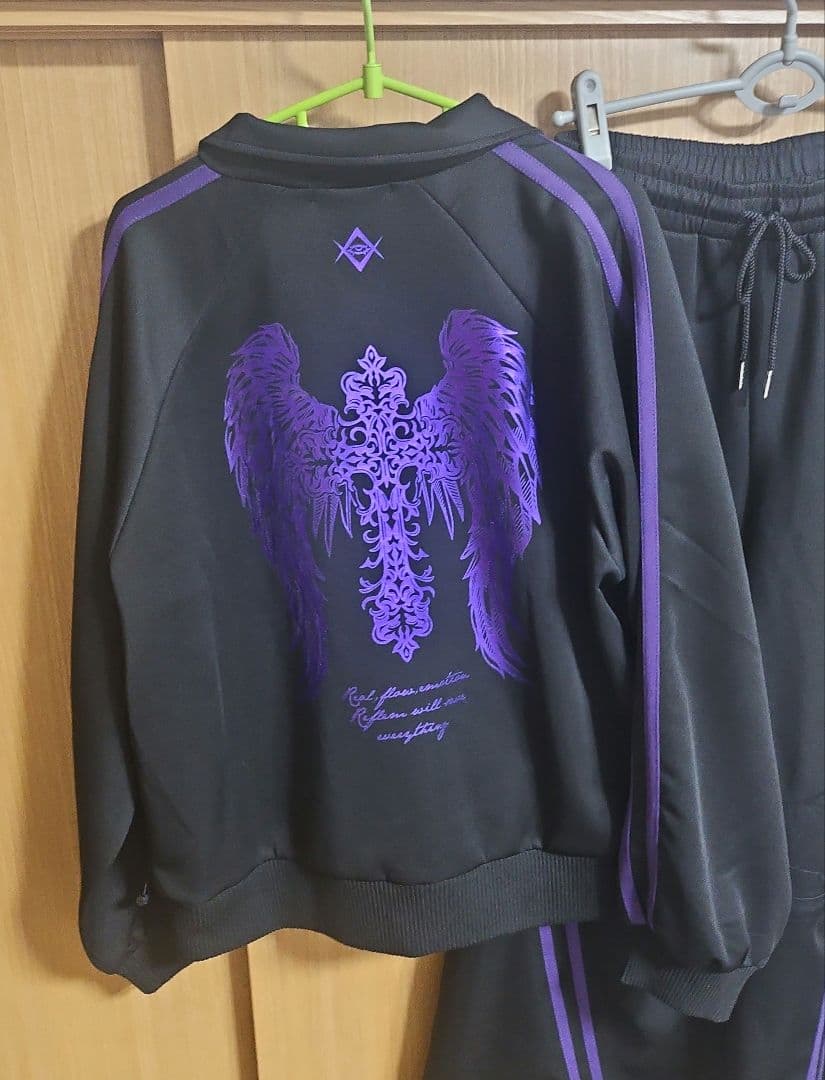 REFLEM/レフレム　ブラック×パープル　ジャージ