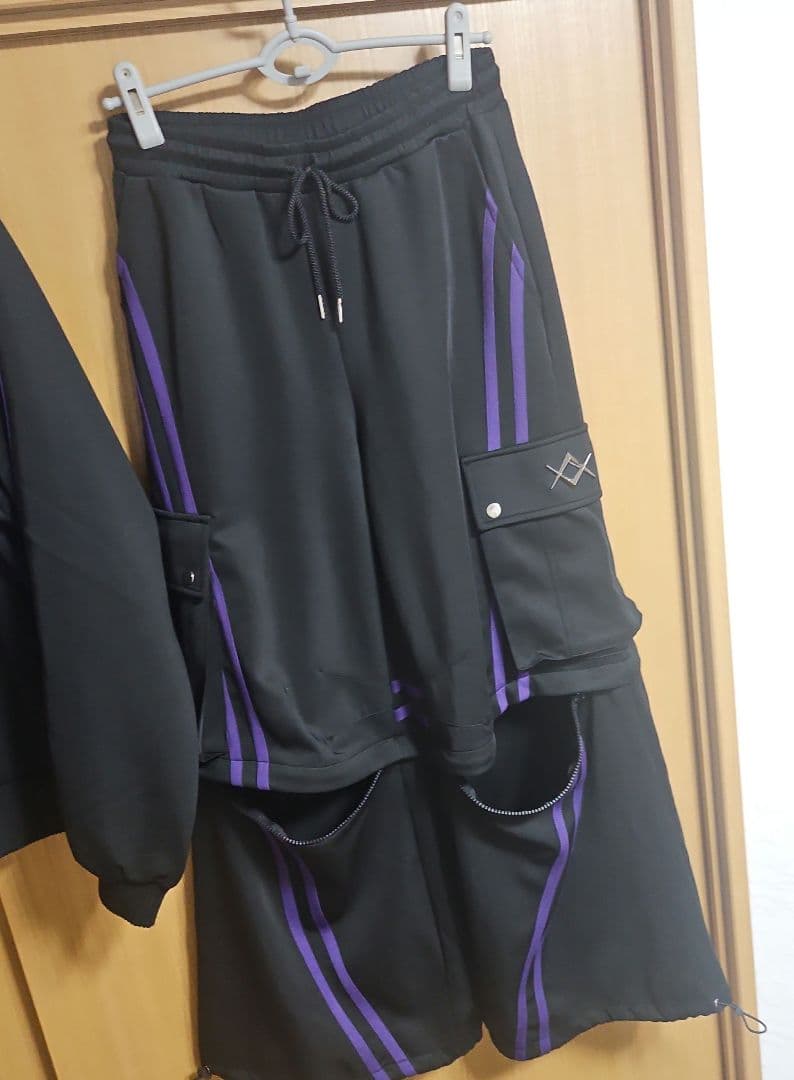 REFLEM/レフレム　ブラック×パープル　ジャージ