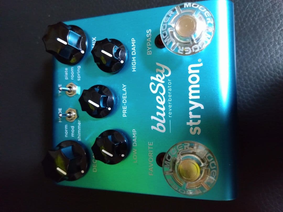 ギター strymon blueSky reverberator