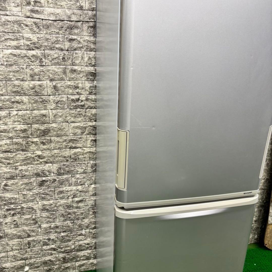 580 シャープ　大型冷蔵庫　350L 300L強　小型　家庭用　どっちもドア