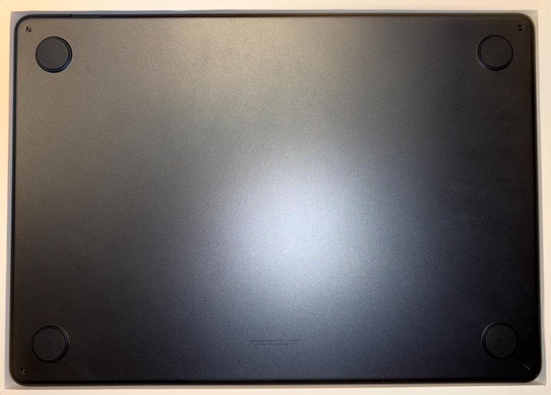 M2 MacBookAir メモリ16GB SSD512GB ミッドナイトブルー