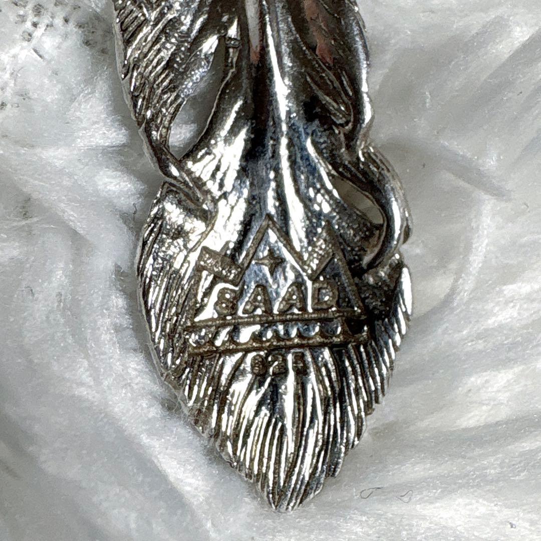 SAADフェザー　ペンダントトップ　太陽神　サンシンボル　シルバー925