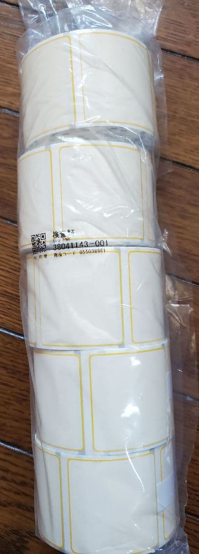 SATO FLEQV ラベル 40mm x 40mm　10巻き　ラベルシール