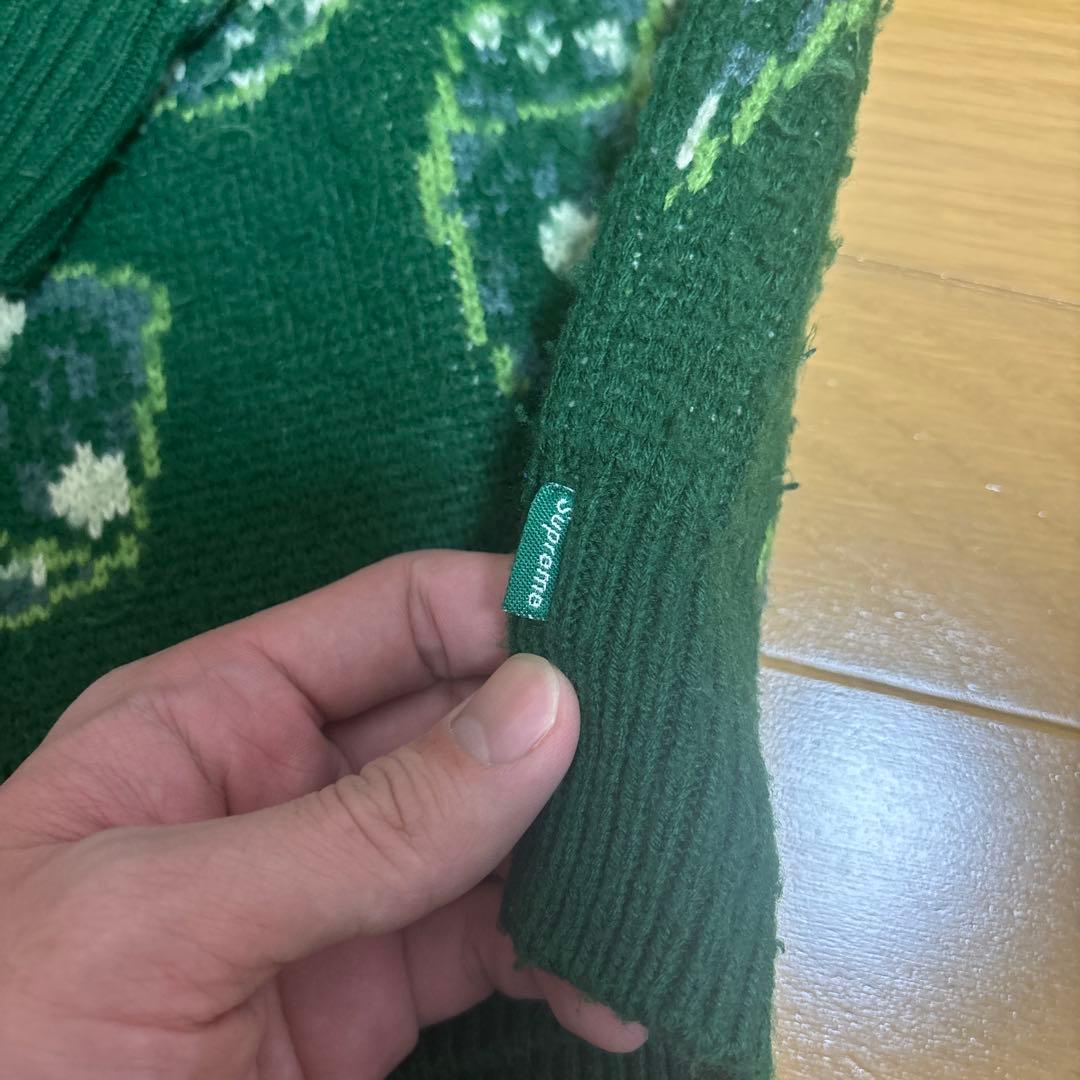 Supreme dice sweater ダイスセーター