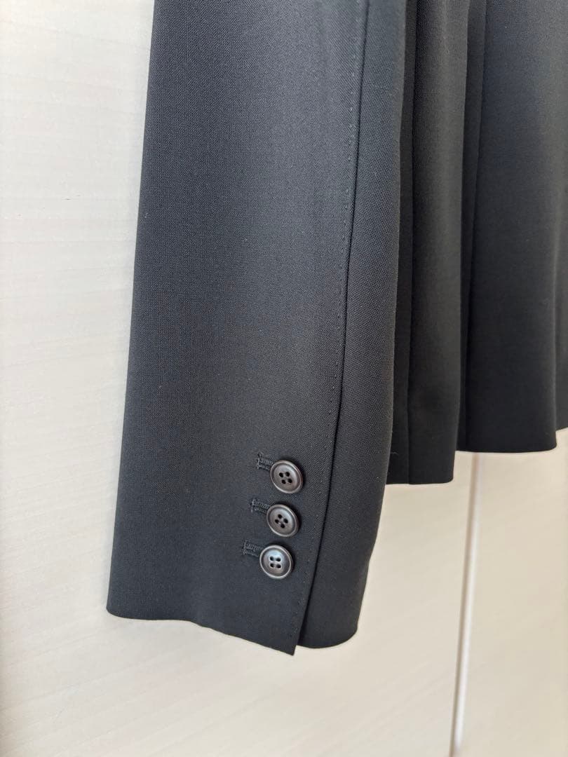 theory ブラックパンツスーツ上下セット