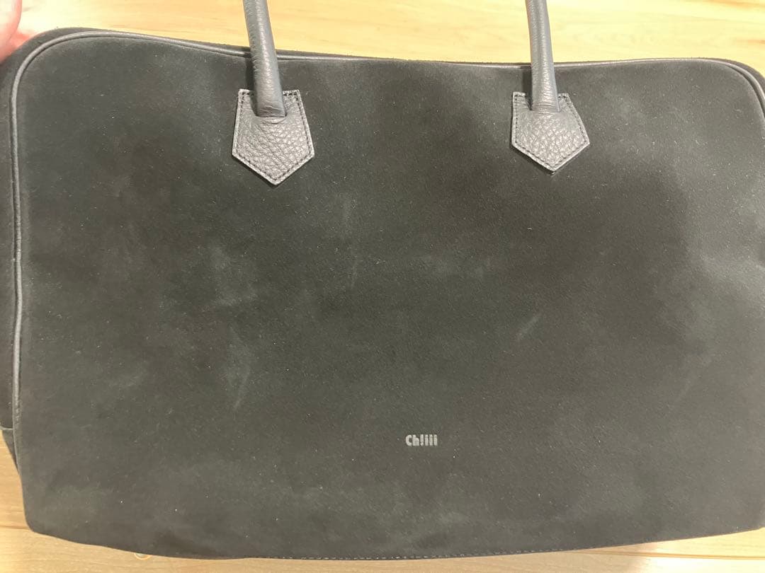 chiiiibag Suède Big Boston スエードビッグボストン　黒