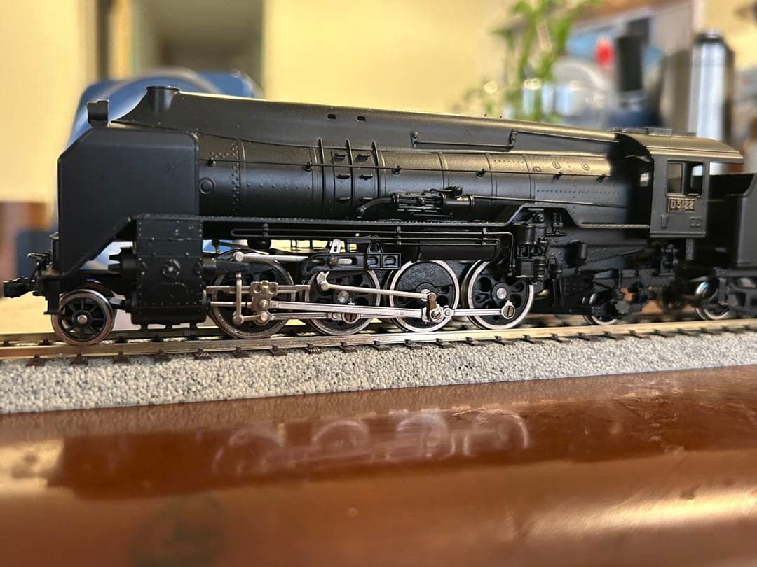 メーカー不明　D51全流　蒸気機関車　HOゲージ