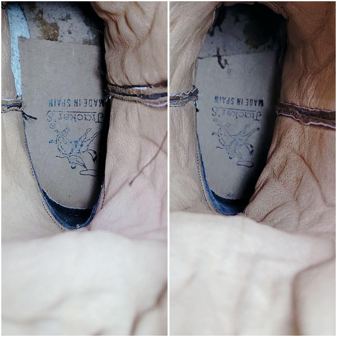 極美品✨Jracker's カウボーイ ウエスタンブーツ リング スタッズ